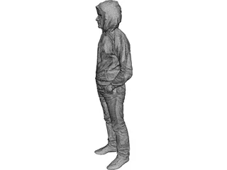 Man 3D Model preview