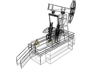 Oil Rocker 3D Model preview