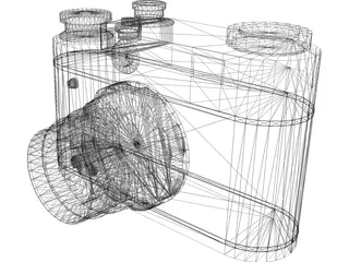 Panasonic Camera 3D Model preview