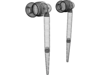 Headphones 3D Model preview