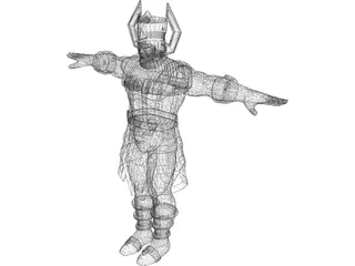 Galactus 3D Model preview