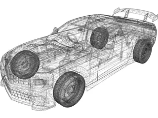 Chevrolet Camaro SS 3D Model preview