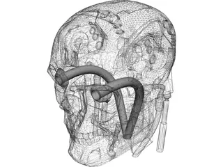 T800 Head 3D Model preview