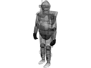 Cylon 3D Model preview