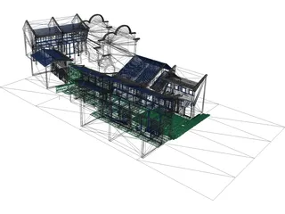 Old Town 3D Model preview