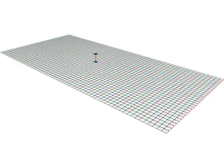 LCD Filters 3D Model preview