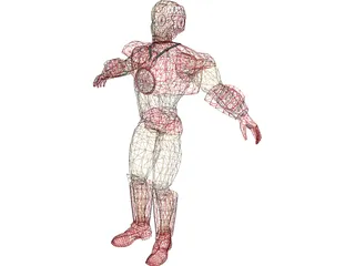 Iron Man 3D Model preview
