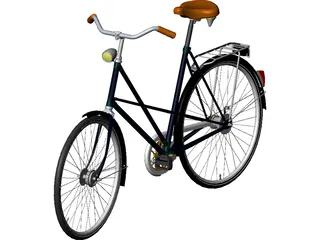 Bicycle 3D Model preview