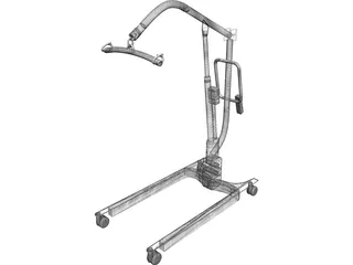 Patient Body Lift 3D Model preview