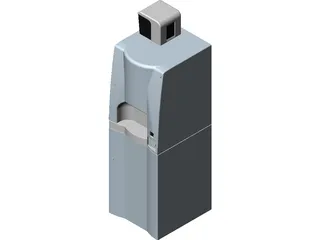 Brio Coffee Vending Machine 3D Model preview