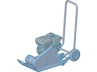 Vibrating Plate 3D Model preview