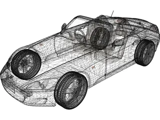 Honda S2000 3D Model preview