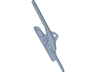 Eccentric Flush Fastener 3D Model preview