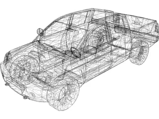 Nissan Titan (2004) 3D Model preview