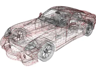 Panoz Esperante 3D Model preview