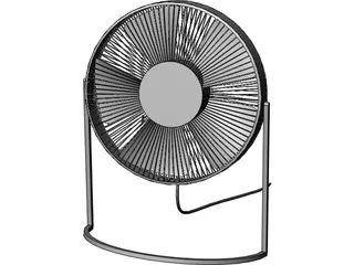 Fan 3D Model preview