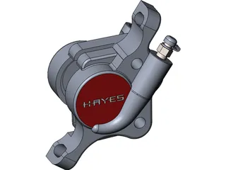 Hayes Disk Brake Caliper 3D Model preview