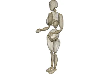 Mannequin 3D Model preview