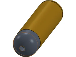 Bullet Homebrew 3D Model preview