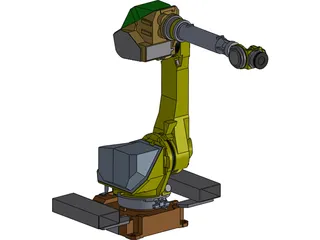 Fanuc M-710iC_50 Robot 3D Model preview