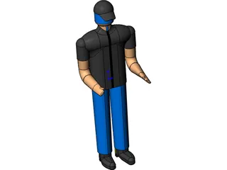 Workman 3D Model preview