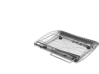 Sony PS3 Slim 3D Model preview
