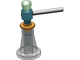 Screw Jack 3D Model preview