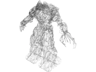 Transformers Decepticon Megatron 3D Model preview