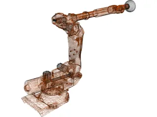 ABB 6650 Robot 3D Model preview