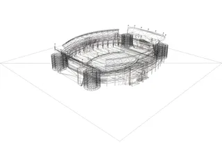 Bryant-Denny Stadium 3D Model preview