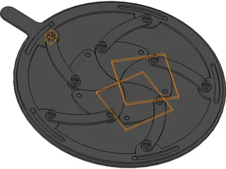 Mechanical Iris 3D Model preview