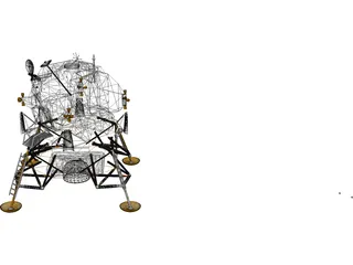 Apollo Lunar Module 3D Model preview