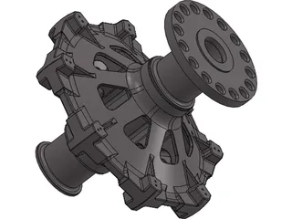 Traction Sheave 3D Model preview