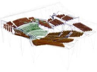 Berlin Philharmonie 3D Model preview