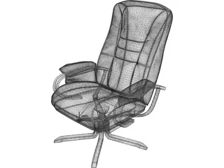 Armchair 3D Model preview