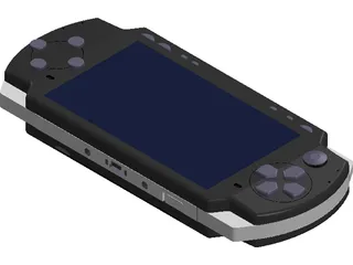 Sony PlayStation Portable Slim (2004) 3D Model preview