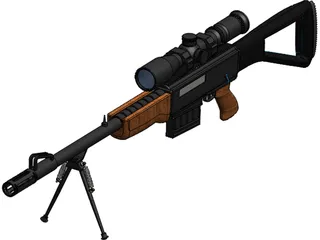 Rifle 3D Model preview