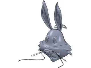 Rabbit 3D Model preview