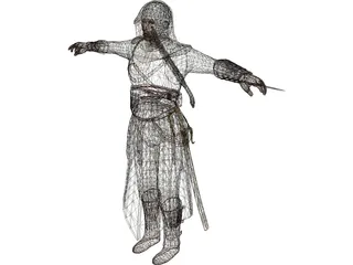 Assassin Creed Altair 3D Model preview