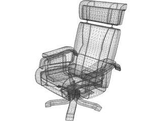 Armchair 3D Model preview