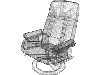 Armchair 3D Model preview