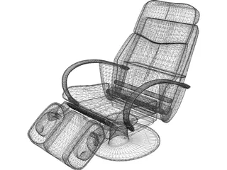 Armchair 3D Model preview