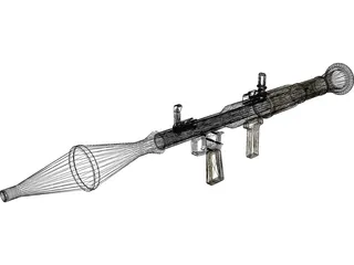 RPG-7 3D Model preview