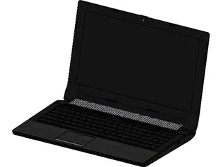 Asus Laptop 3D Model preview