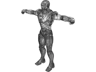 Ironman Mark 6 3D Model preview