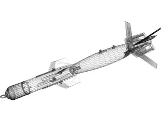 GBU-24 Paveway III 3D Model preview