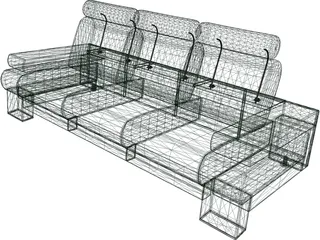 Sofa 3D Model preview