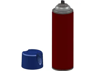 Paint Can 3D Model preview