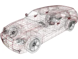 Dodge Magnum SRT8 3D Model preview