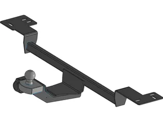 Towing Accessory for Hyundai Tucson 3D Model preview
